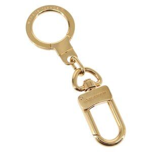 LOUIS VUITTON Anneau Cles Key Holder metal Gold Tone